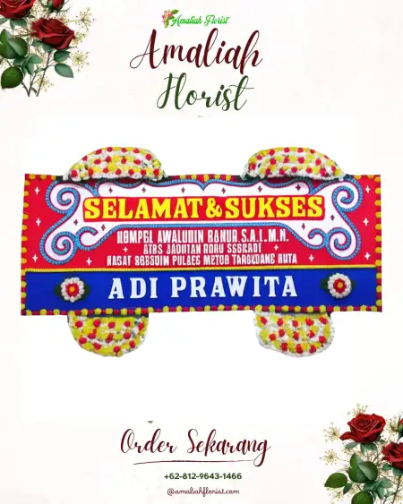 Papan Bunga Ucapan Selamat Venue Wedding Bekasi