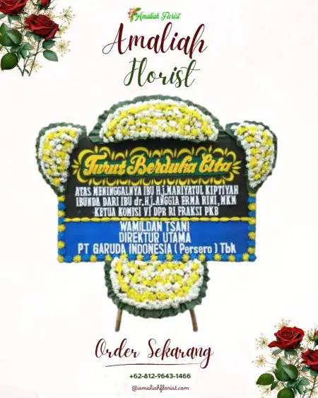 Papan Bunga Duka Venue Wedding Bekasi